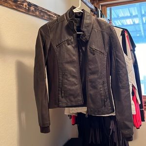 Leather jacket
